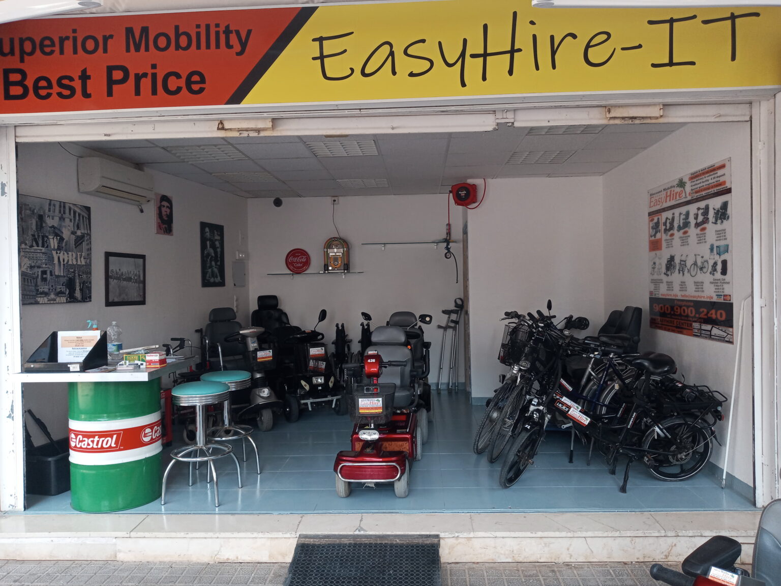Benidorm mobility scooter hire and wheelchair rental